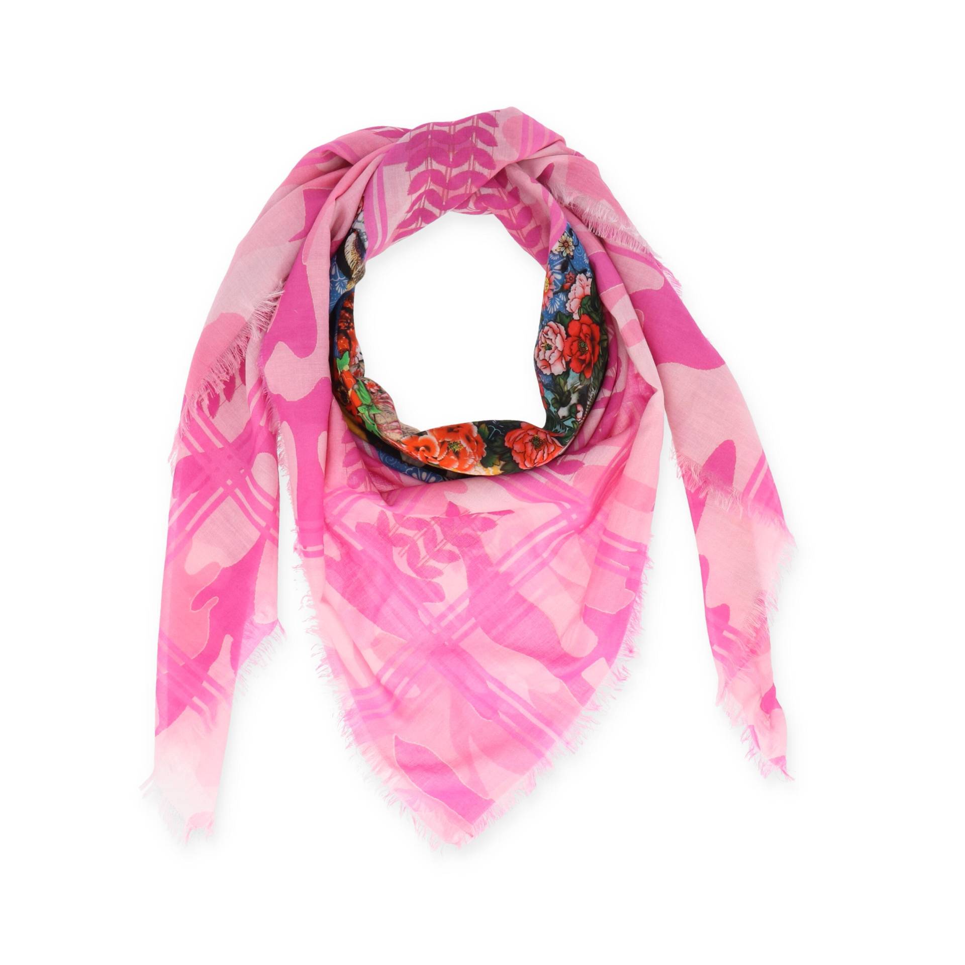 Halsüberkopf Accessoires - 140x140 Schal Camouflage Patch multi - Gr. - OS von Halsüberkopf Accessoires