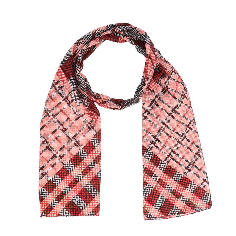 Halsüberkopf Accessoires - 160x35 Schal Karo rot - Gr. - OS von Halsüberkopf Accessoires