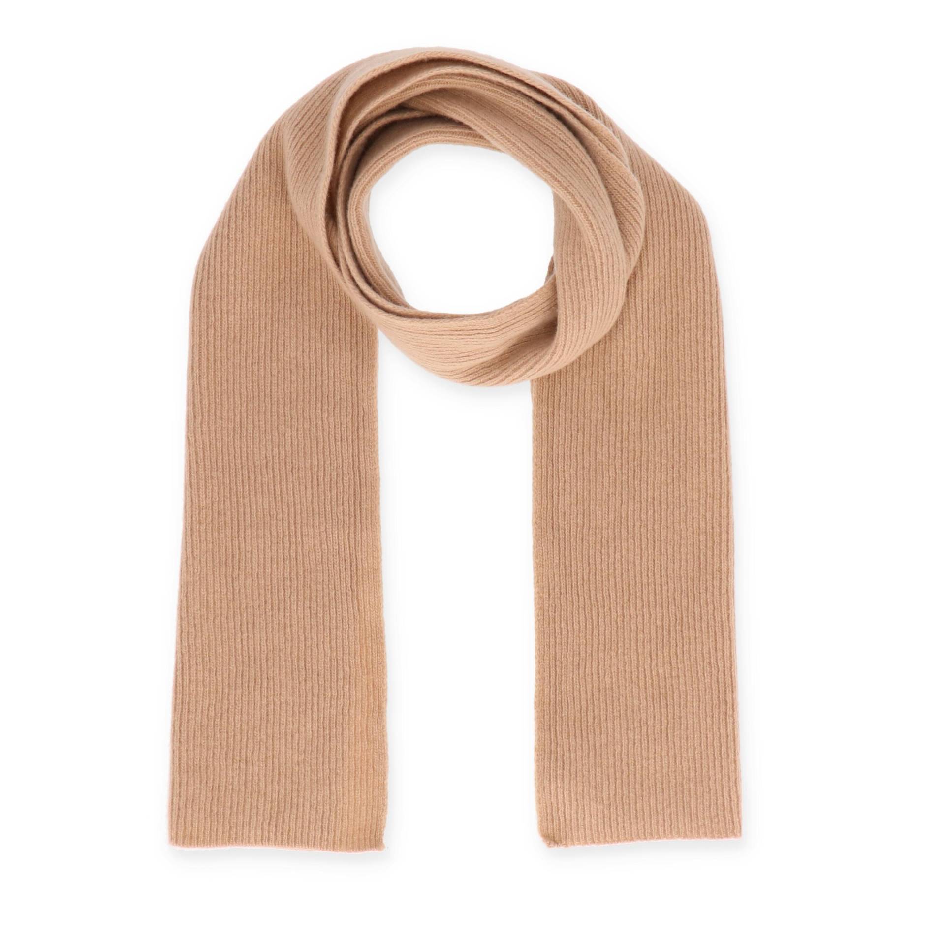 Halsüberkopf Accessoires - 180x28 Schal Rippe camel - Gr. - OS von Halsüberkopf Accessoires