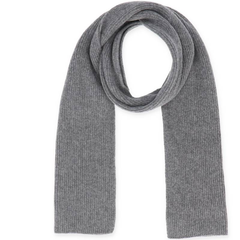 Halsüberkopf Accessoires - 180x28 Schal Rippe grau - Gr. - OS von Halsüberkopf Accessoires