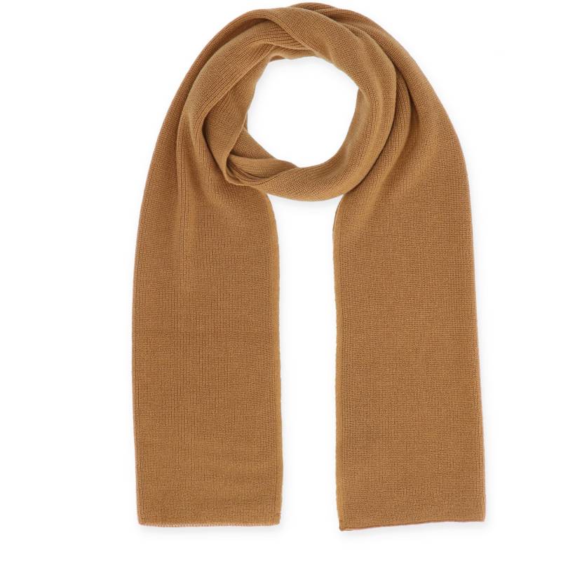 Halsüberkopf Accessoires - 180x30 Schal Uni leicht camel - Gr. - OS von Halsüberkopf Accessoires