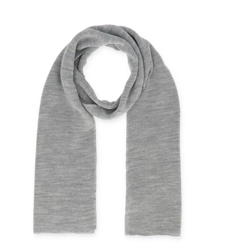 Halsüberkopf Accessoires - 180x30 Schal Uni leicht silber von Halsüberkopf Accessoires