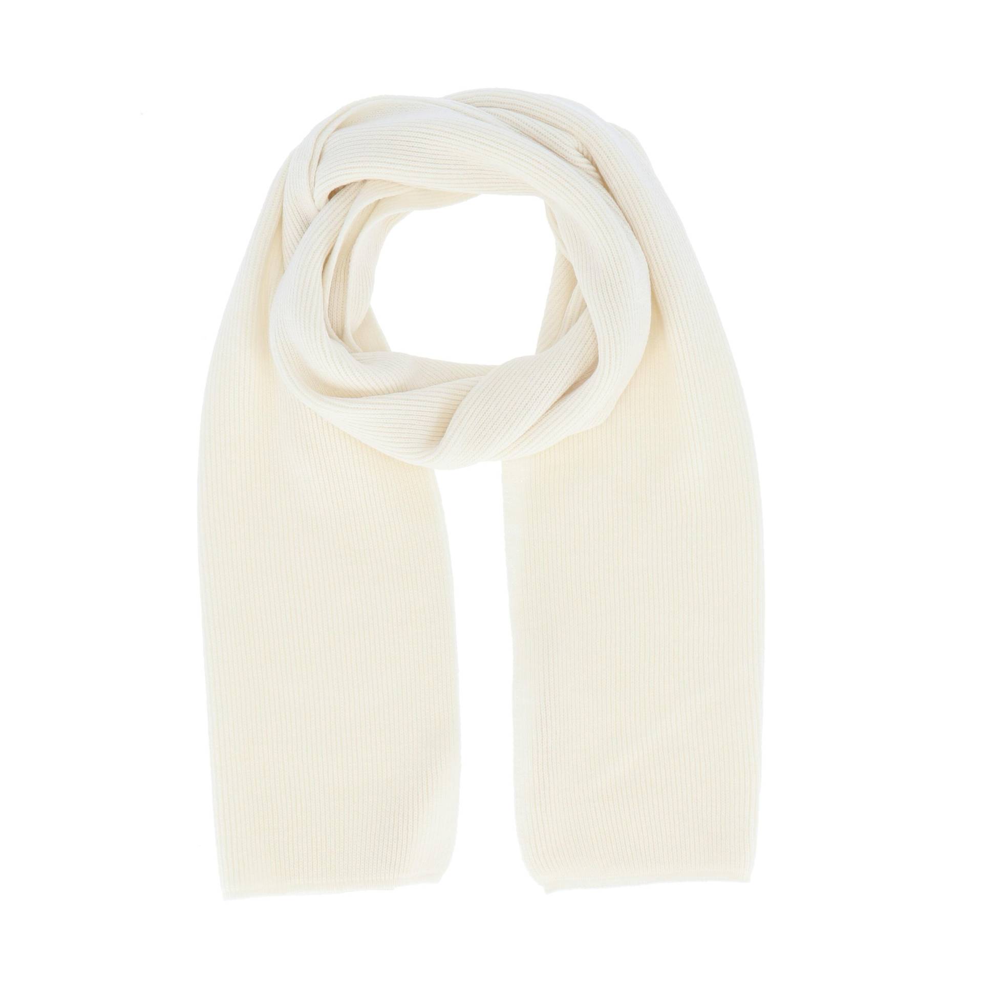 Halsüberkopf Accessoires - 180x30 Schal fein gestrickt natur - Gr. - OS von Halsüberkopf Accessoires