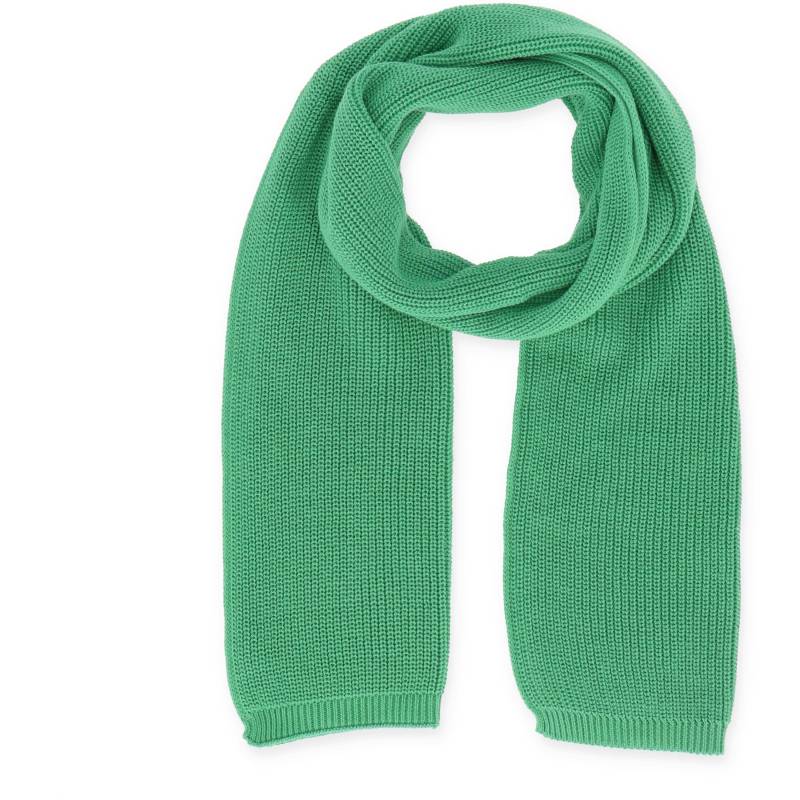 Halsüberkopf Accessoires - 180x30 Strickschal Rippe grün - Gr. - OS von Halsüberkopf Accessoires