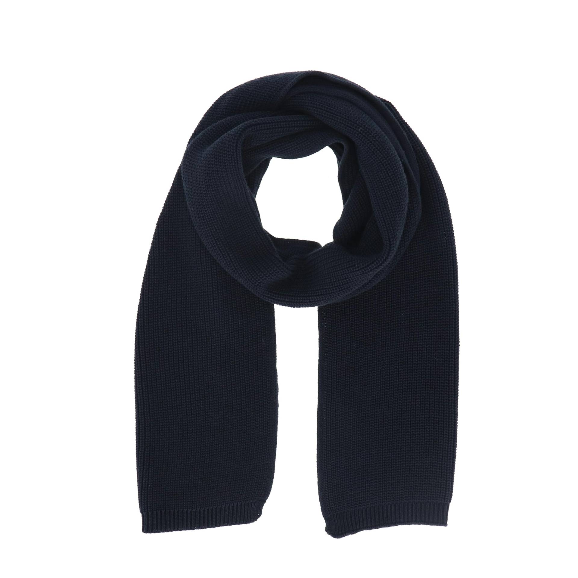 Halsüberkopf Accessoires - 180x30 Strickschal Rippe marine - Gr. - OS von Halsüberkopf Accessoires