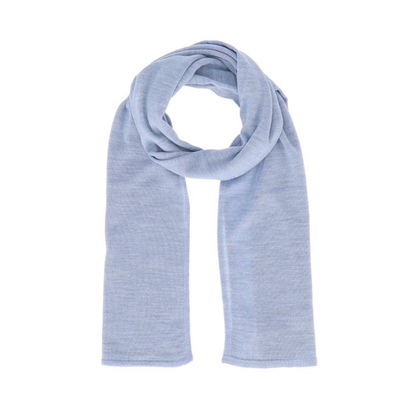 Halsüberkopf Accessoires - 180x55 Schal glattgestrickt bleu - Gr. - OS von Halsüberkopf Accessoires