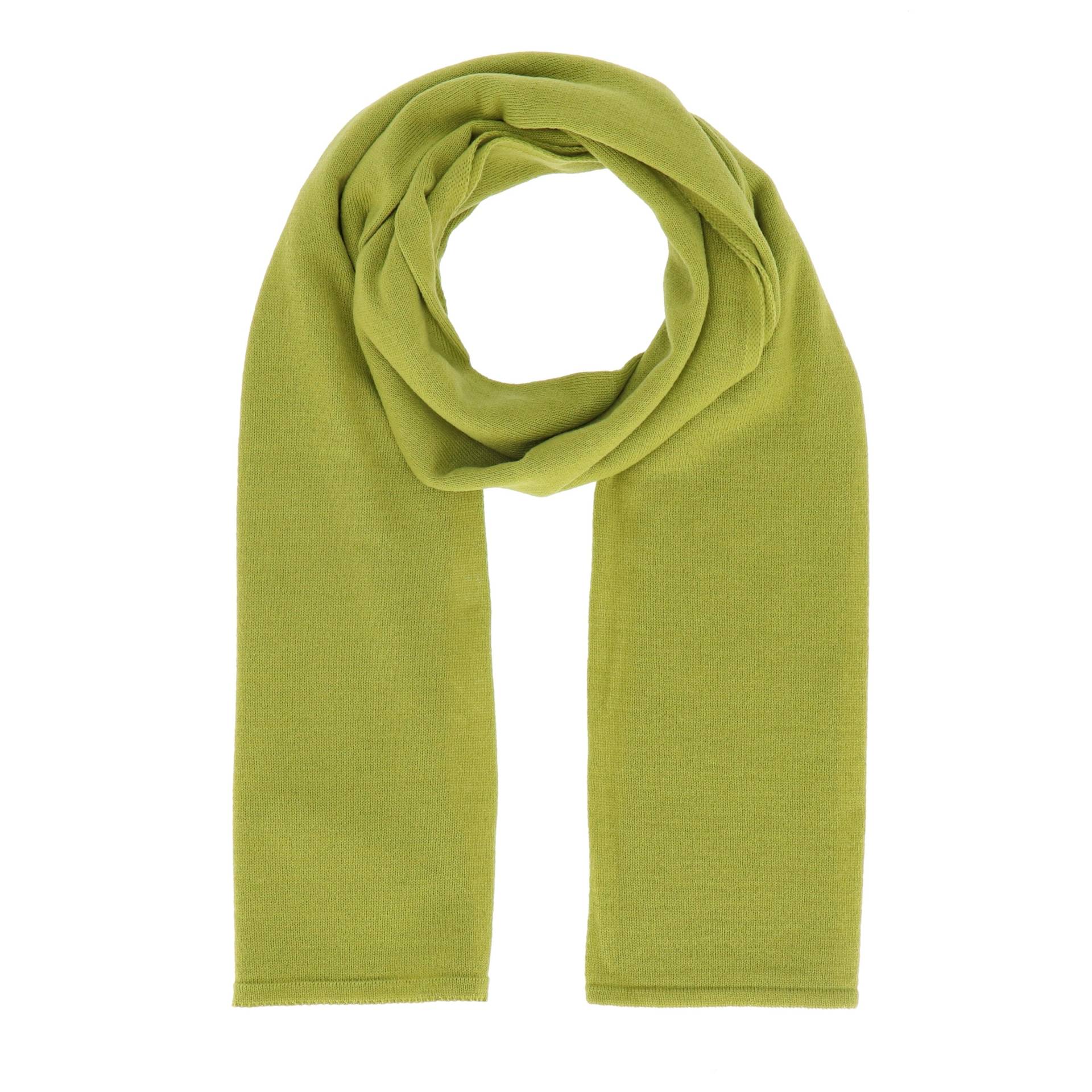 Halsüberkopf Accessoires - 180x55 Schal glattgestrickt kiwi - Gr. - OS von Halsüberkopf Accessoires