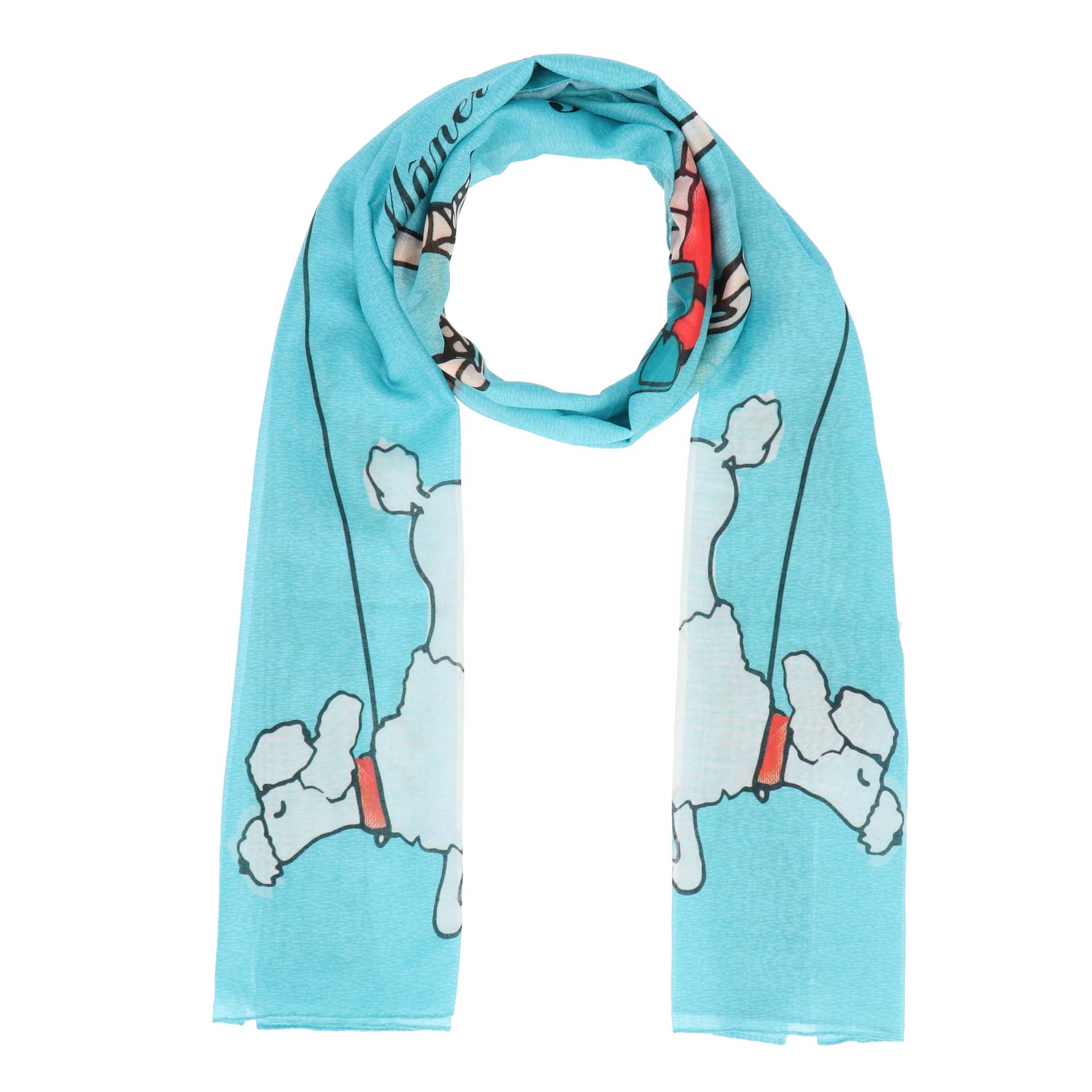 Halsüberkopf Accessoires - 180x70 Schal Little Girl bleu - Gr. - OS von Halsüberkopf Accessoires