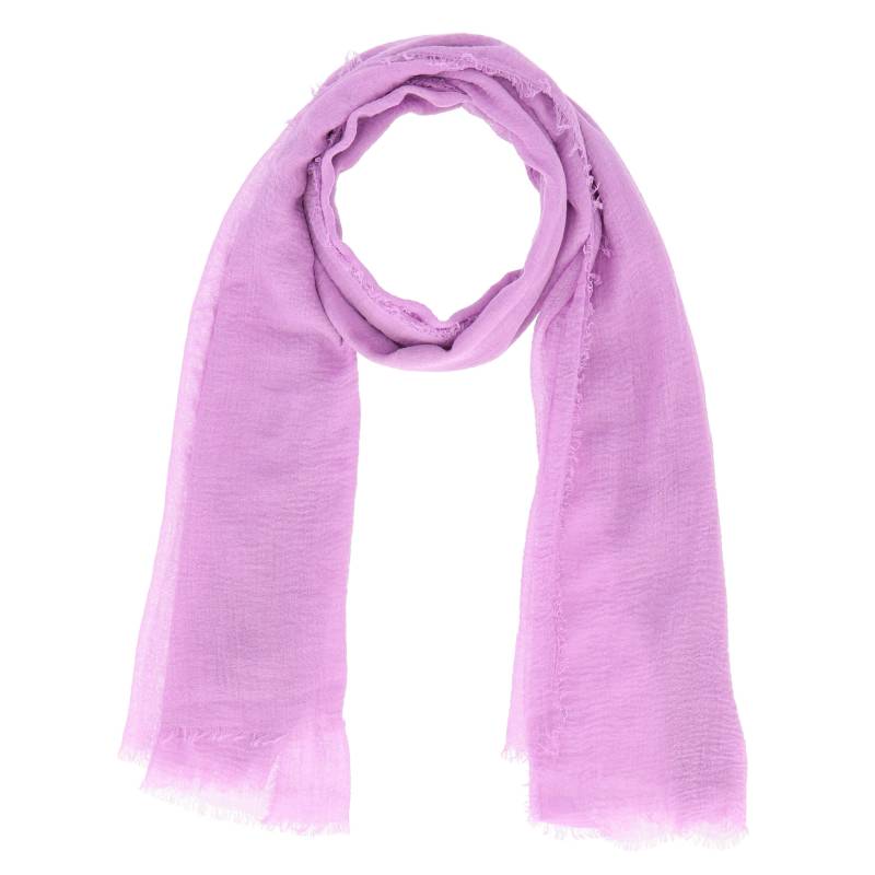 Halsüberkopf Accessoires - 180x70 Schal Soft Uni Franse lila - Gr. - OS von Halsüberkopf Accessoires