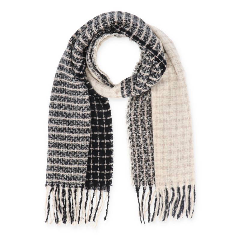 Halsüberkopf Accessoires - 45x180 Schal Tweed-Patch schwarz - Gr. - OS von Halsüberkopf Accessoires