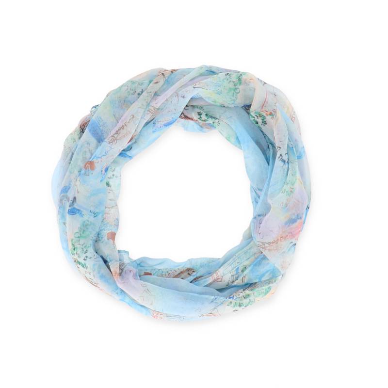 Halsüberkopf Accessoires - 48x170 Schal Loop blau - Gr. - OS von Halsüberkopf Accessoires