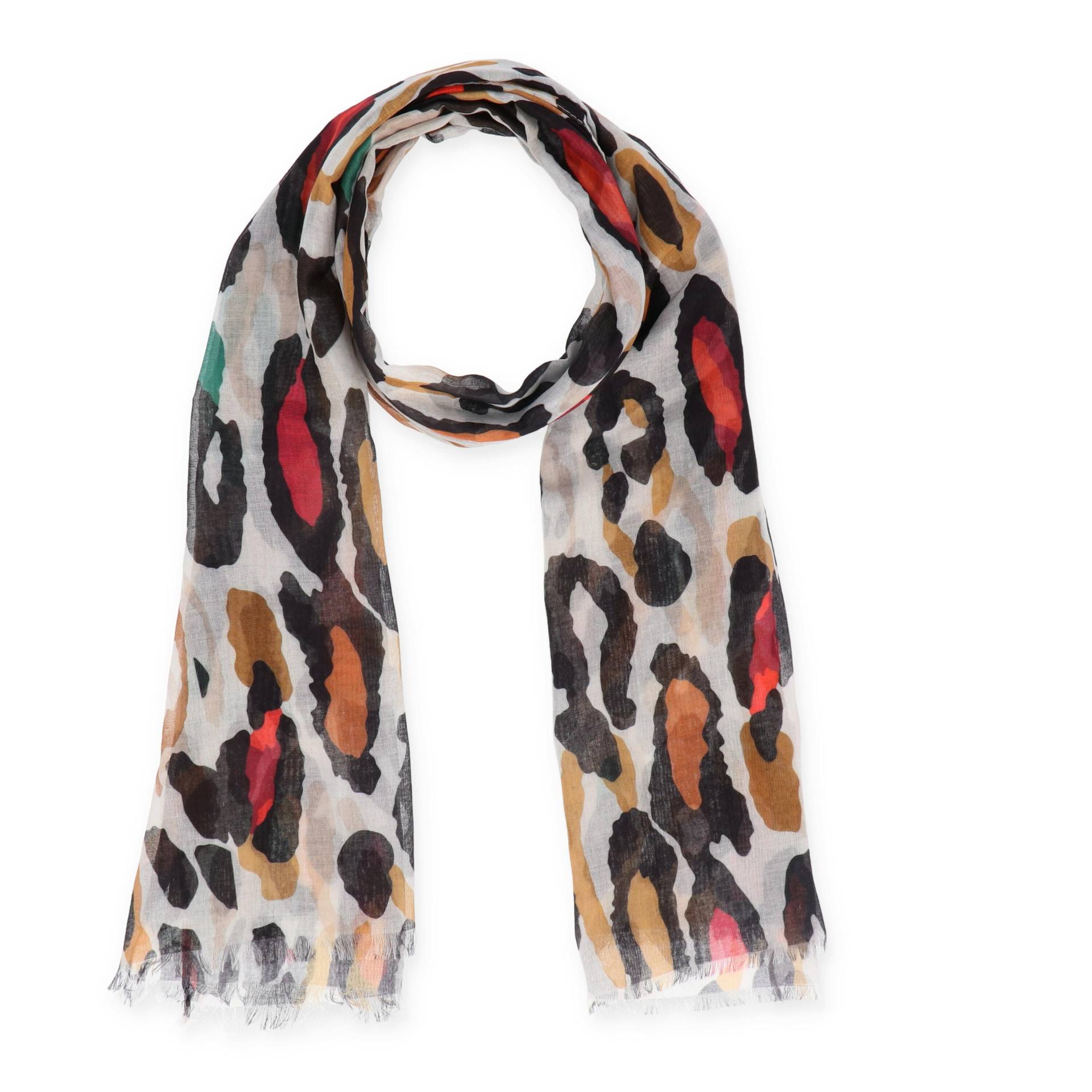 Halsüberkopf Accessoires - 70x180 Schal Colorful Leo multi - Gr. - OS von Halsüberkopf Accessoires