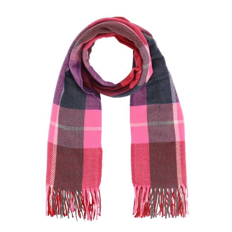 Halsüberkopf Accessoires - 70x180 Schal Karo pink - Gr. - OS von Halsüberkopf Accessoires