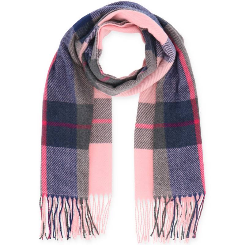 Halsüberkopf Accessoires - 70x180 Schal Karo taupe - Gr. - OS von Halsüberkopf Accessoires