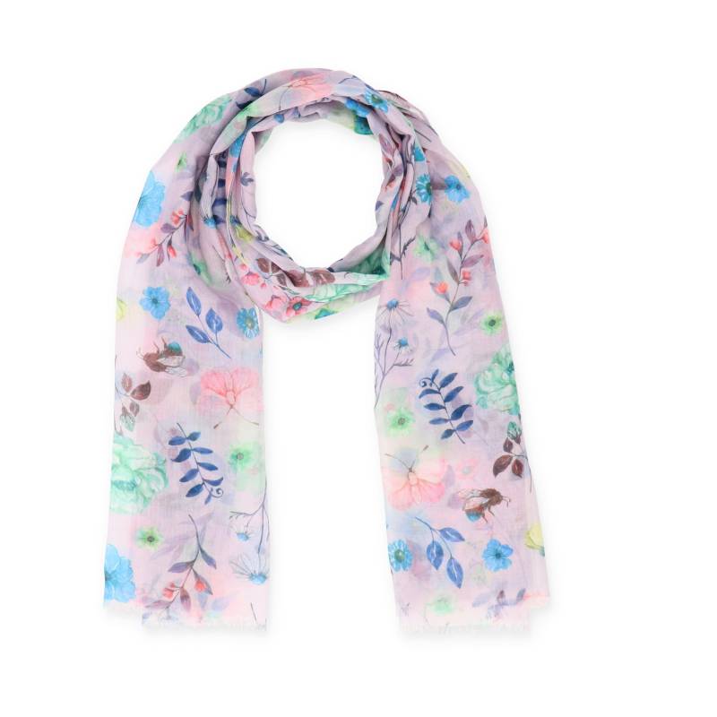 Halsüberkopf Accessoires - 70x180 Schal Mille Fleur rosé - Gr. - OS von Halsüberkopf Accessoires