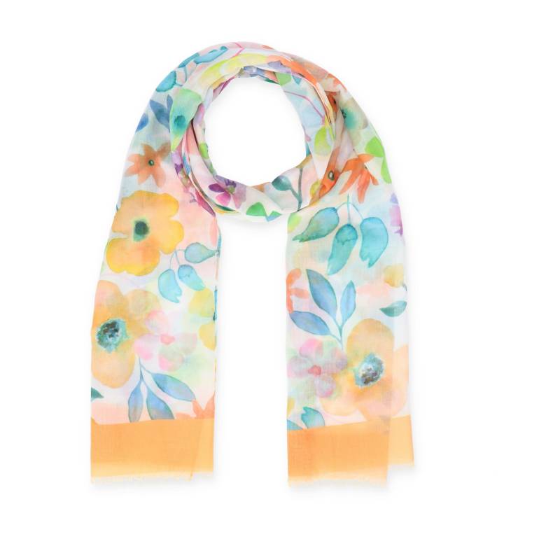 Halsüberkopf Accessoires - 70x180 Schal Wild Flower orange - Gr. - OS von Halsüberkopf Accessoires
