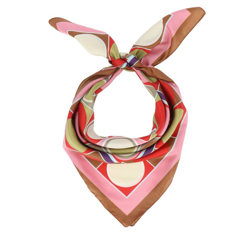 Halsüberkopf Accessoires - 70x70 Tuch Retro rot - Gr. - OS von Halsüberkopf Accessoires