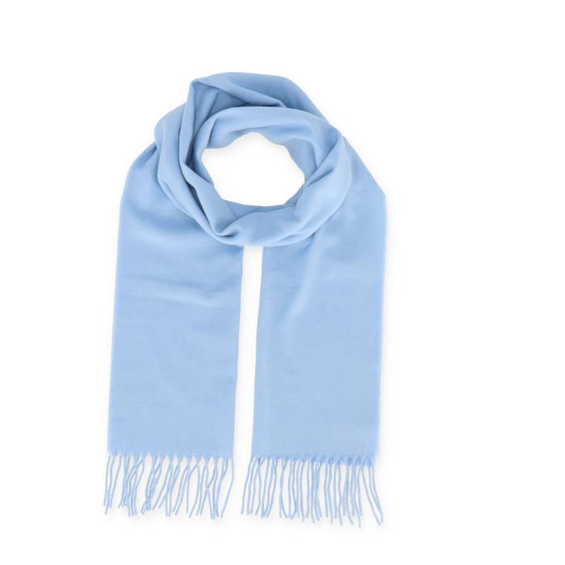 Halsüberkopf Accessoires - Cashmink Schal uni 30x180cm bleu - Gr. - OS von Halsüberkopf Accessoires