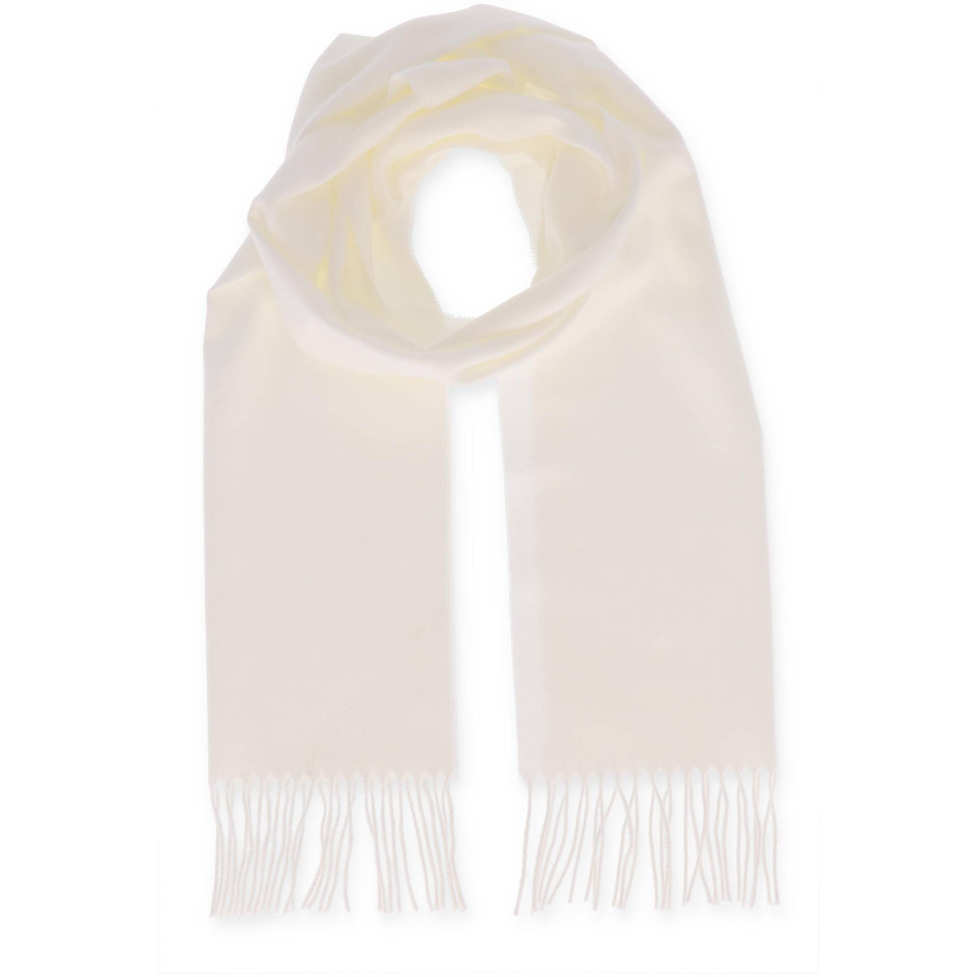 Halsüberkopf Accessoires - Cashmink Schal uni 30x180cm natur - Gr. - OS von Halsüberkopf Accessoires