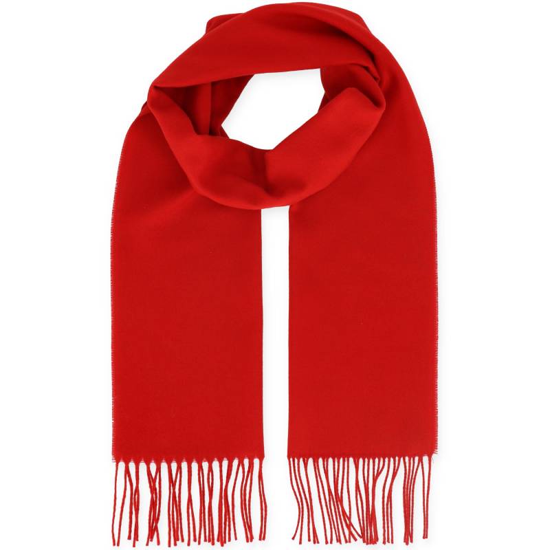 Halsüberkopf Accessoires - Cashmink Schal uni 30x180cm rot - Gr. - OS von Halsüberkopf Accessoires