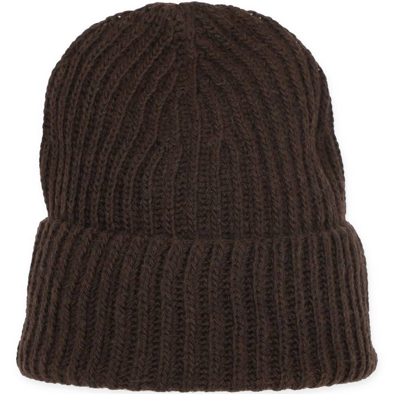 Halsüberkopf Accessoires - Mütze Fangrippe braun - Gr. - One Size von Halsüberkopf Accessoires