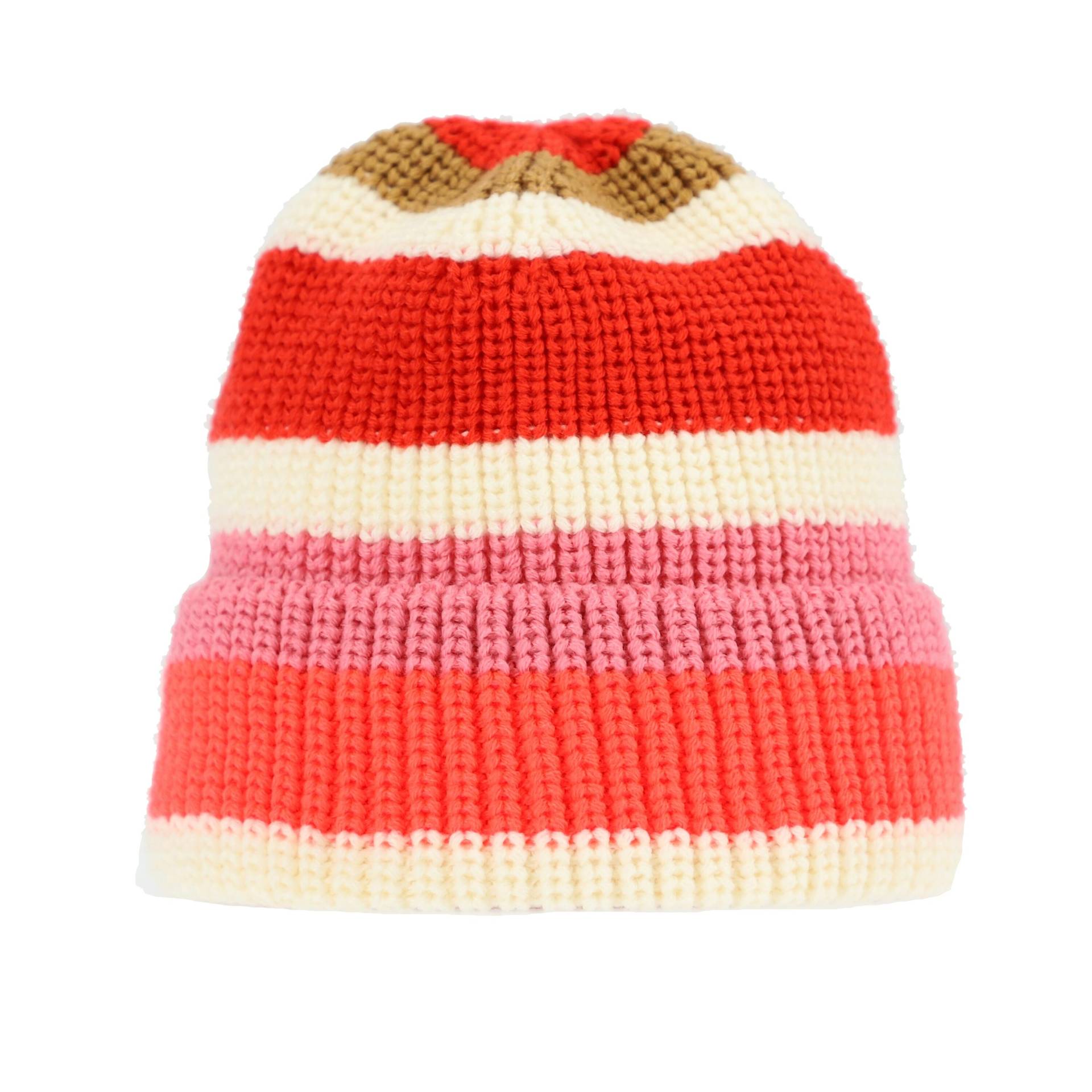 Halsüberkopf Accessoires - Mütze Streifen unregelmäßig multi - Gr. - OS von Halsüberkopf Accessoires