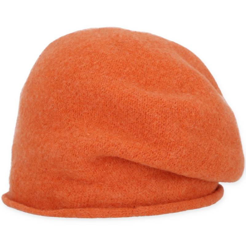 Halsüberkopf Accessoires - Mütze mit Rollrand orange - Gr. - OS von Halsüberkopf Accessoires