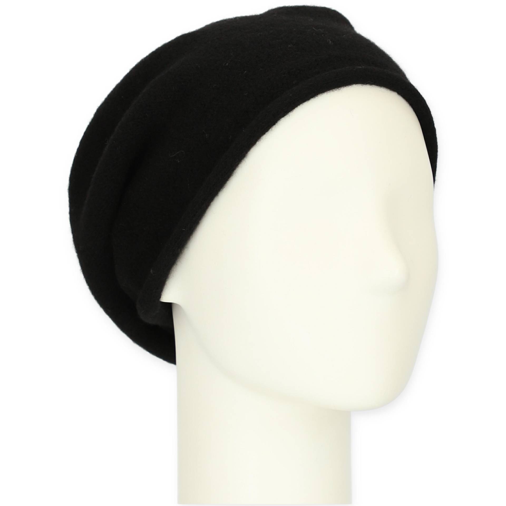 Halsüberkopf Accessoires - Mütze mit Rollrand schwarz - Gr. - OS von Halsüberkopf Accessoires