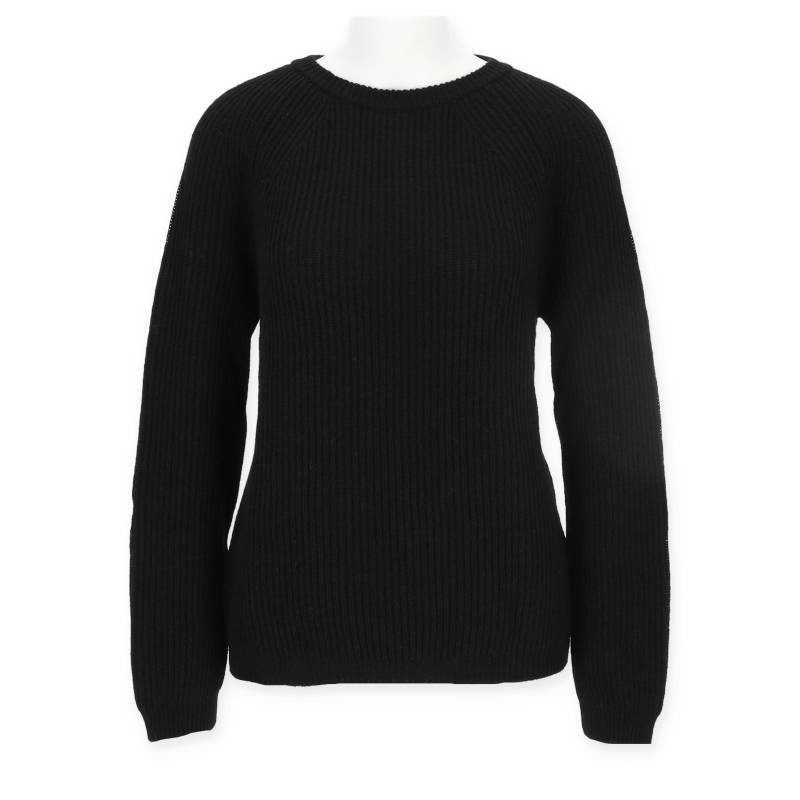 Halsüberkopf Accessoires - Pullover Rundhals feine Rippe schwarz - Gr. - m von Halsüberkopf Accessoires
