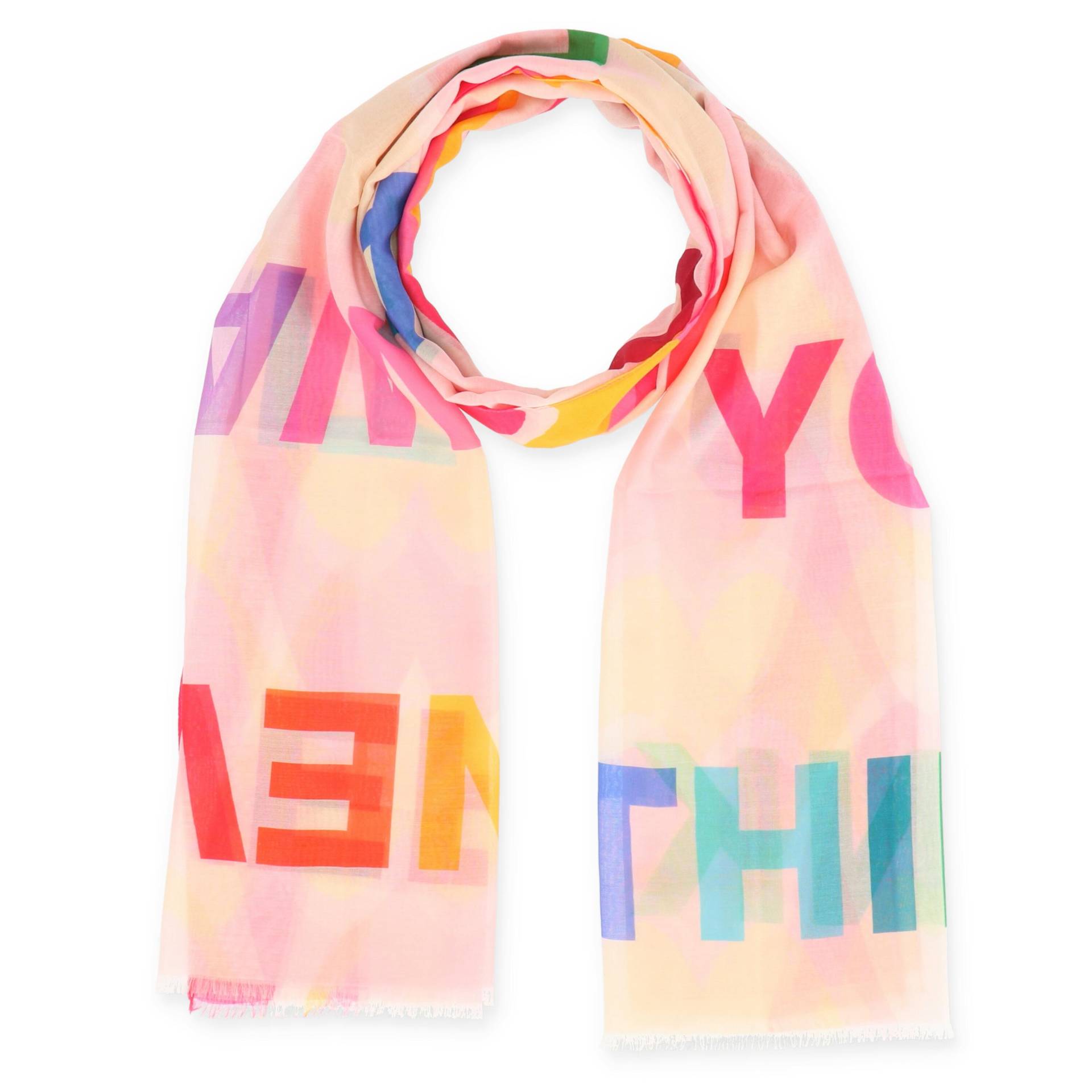 Halsüberkopf Accessoires - Schal, 70cmx180cm, Waves rose - Gr. - OS von Halsüberkopf Accessoires