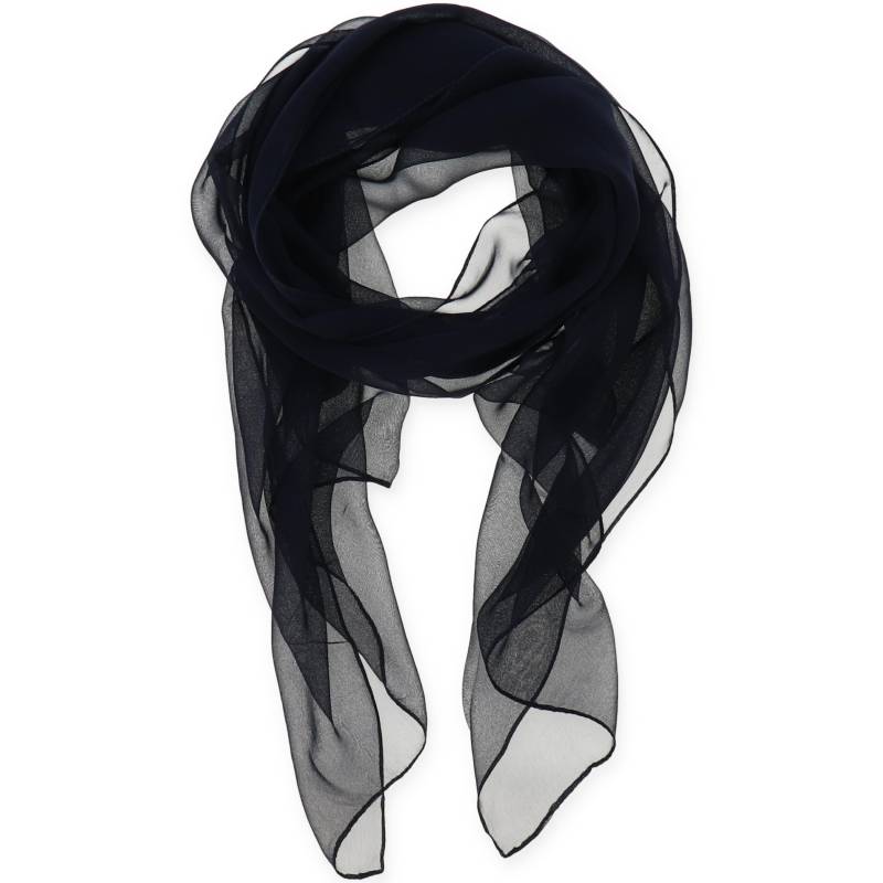 Halsüberkopf Accessoires - Schal Chiffon uni 50x160cm marine - Gr. - OS von Halsüberkopf Accessoires