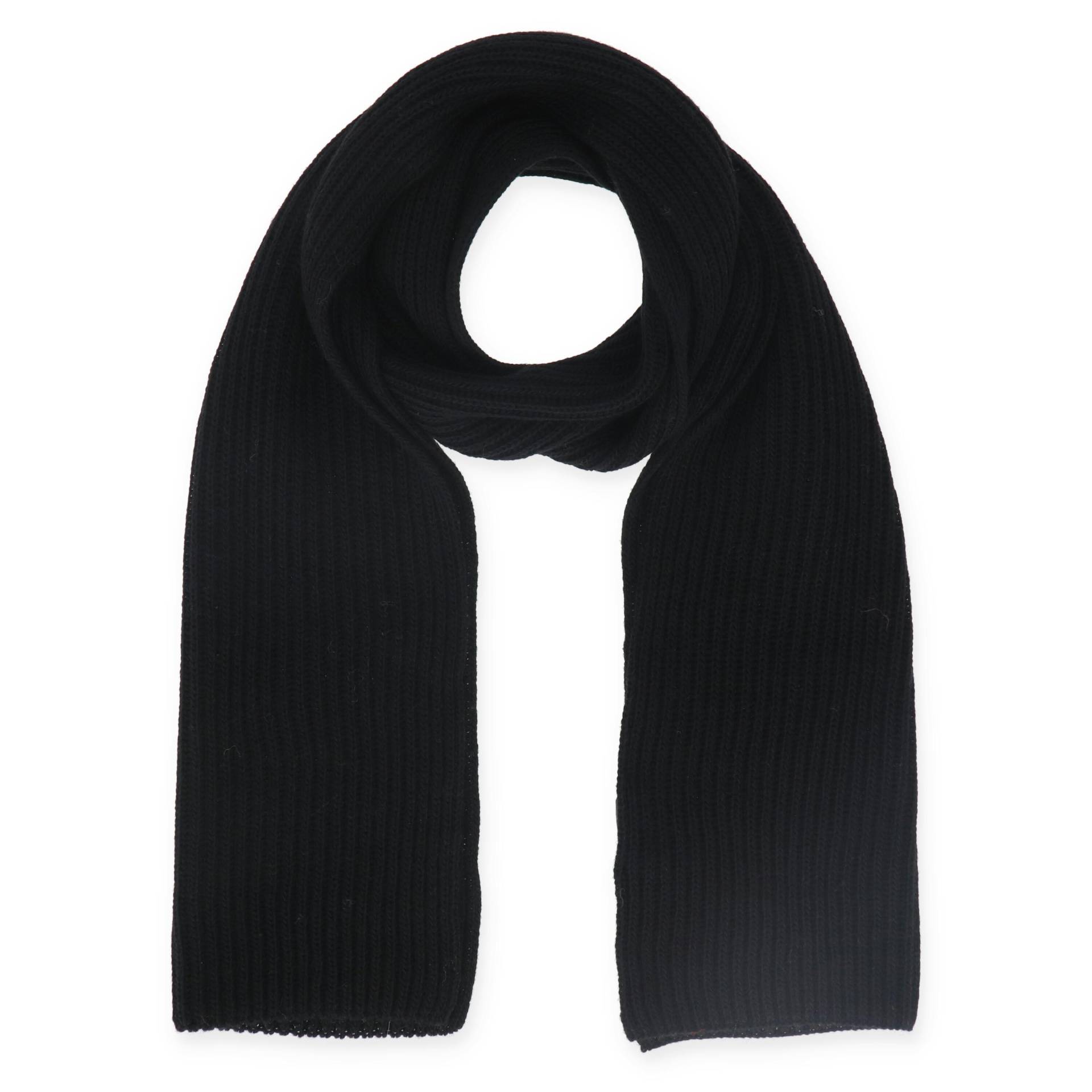 Halsüberkopf Accessoires - Schal Fangrippe schwarz - Gr. - One Size von Halsüberkopf Accessoires