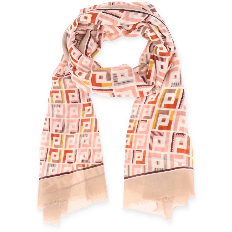 Halsüberkopf Accessoires - Schal Geometric 80x180 beige - Gr. - OS von Halsüberkopf Accessoires