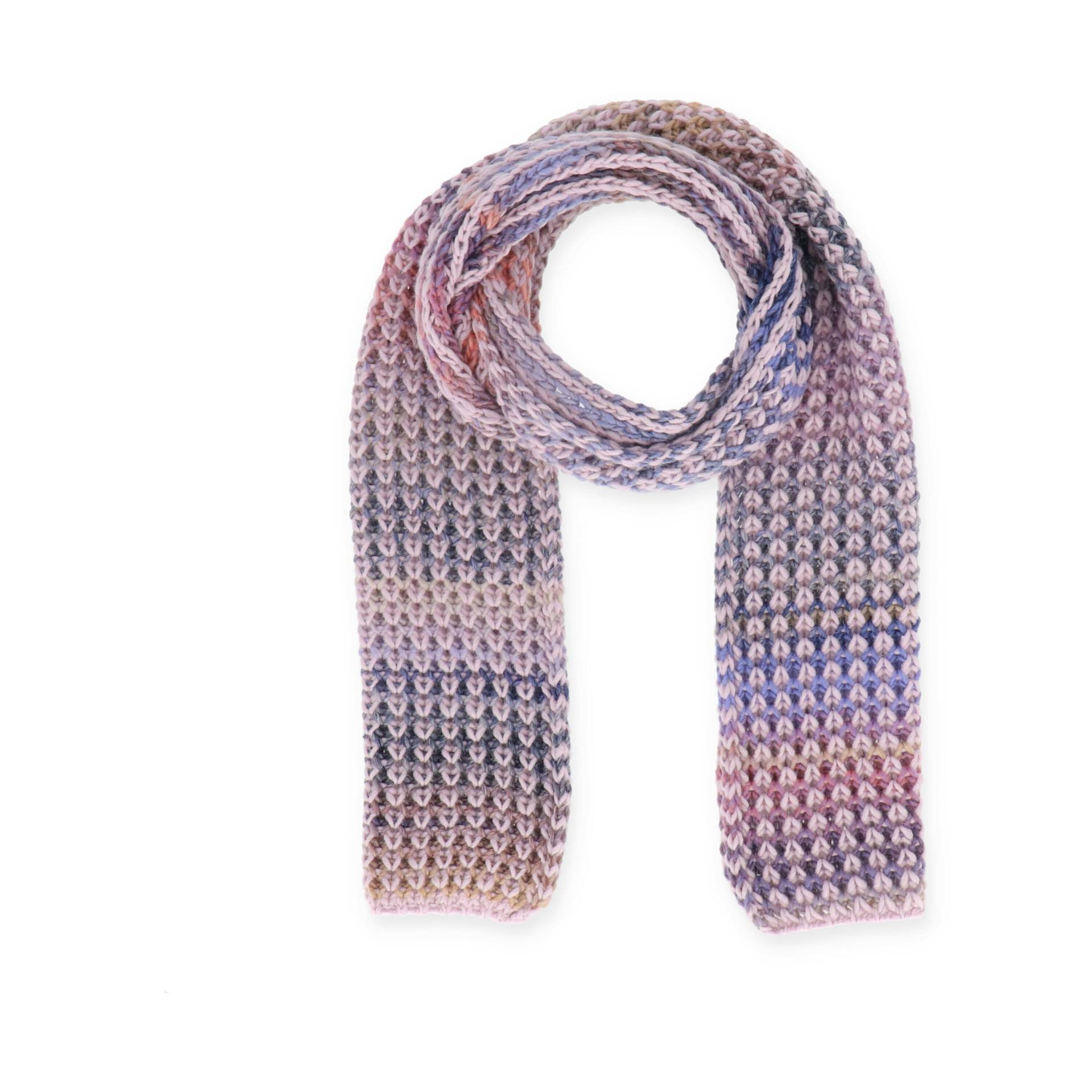 Halsüberkopf Accessoires - Schal gemustert flieder - Gr. - OS von Halsüberkopf Accessoires