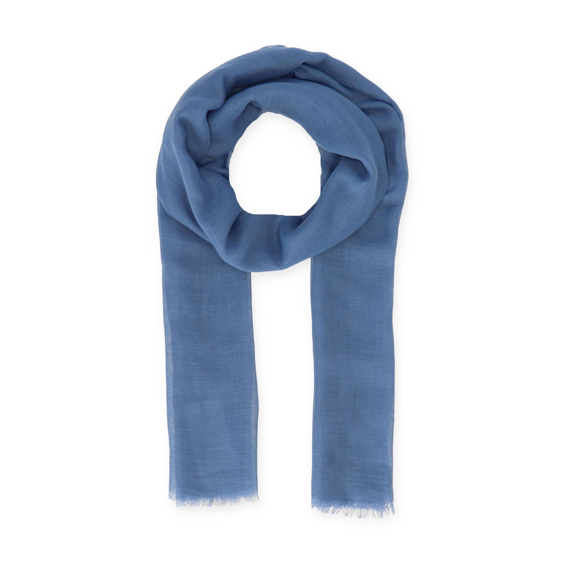 Halsüberkopf Accessoires - Schal uni 70x180cm blau - Gr. - OS von Halsüberkopf Accessoires