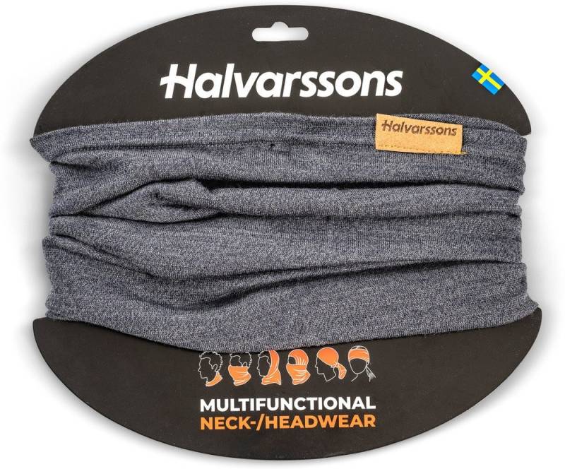 Halvarssons Bandana Neck Warmer Neck Tube H Grey von Halvarssons