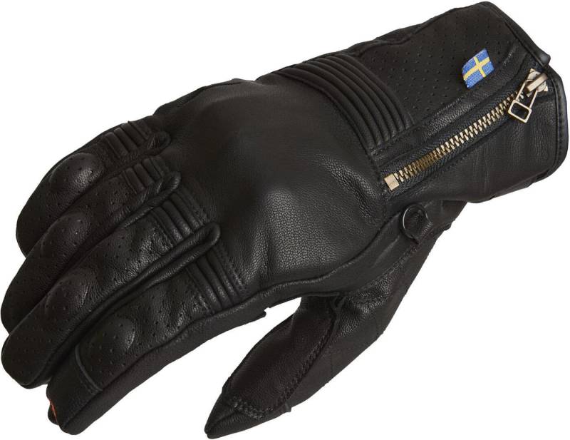 Halvarssons Motorradhandschuhe Hofors perforierte Motorrad Handschuhe protektoren von Halvarssons