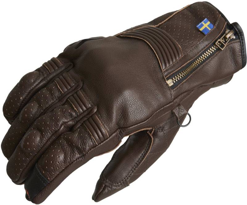 Halvarssons Motorradhandschuhe Hofors perforierte Motorrad Handschuhe von Halvarssons