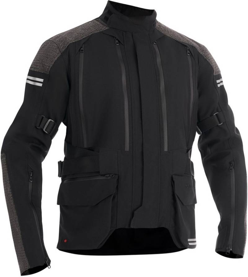 Halvarssons Motorradjacke Textile Jacket Dalen Black von Halvarssons