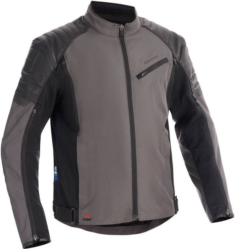 Halvarssons Motorradjacke Textile Jacket Solberg Dark Grey/Black von Halvarssons