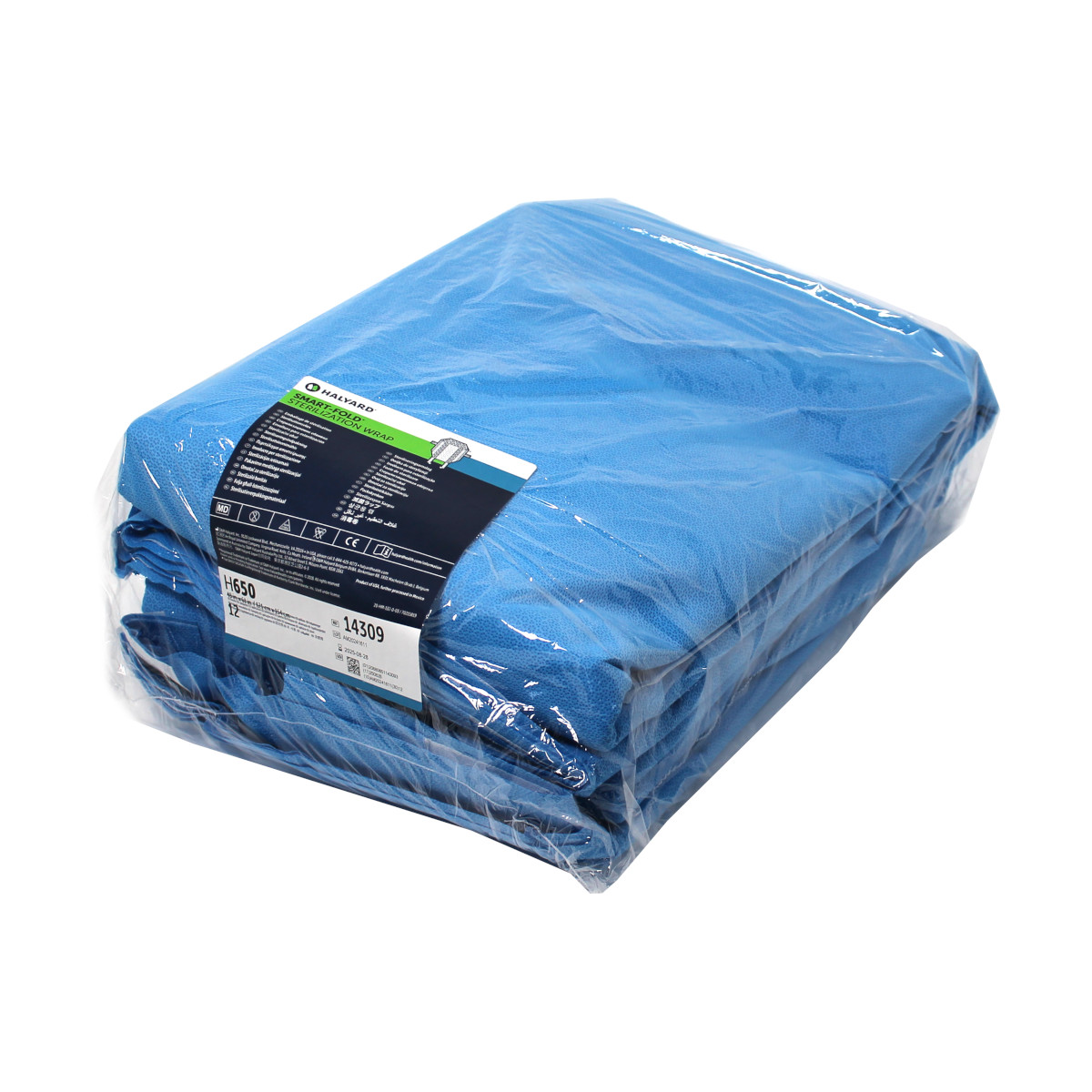 12 Stück Halyard 14309 Smart-Fold Sterilisationsvlies Vlies H650 121 x 154 cm 12 Stück Halyard 14309 Smart-Fold Sterilisationsvlies Vlies H650 121 x 154 cm von Halyard