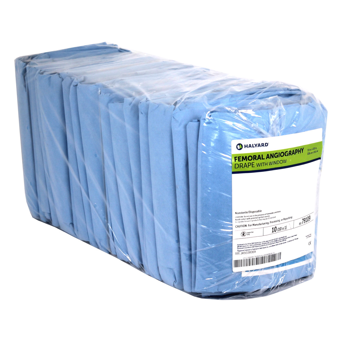 Halyard 79109 Einweg OP Tuch Schenkel Angiographietuch 208 x 330 cm 10 Stück Halyard 79109 Einweg OP Tuch Schenkel Angiographietuch 208 x 330 cm 10 Stück von Halyard
