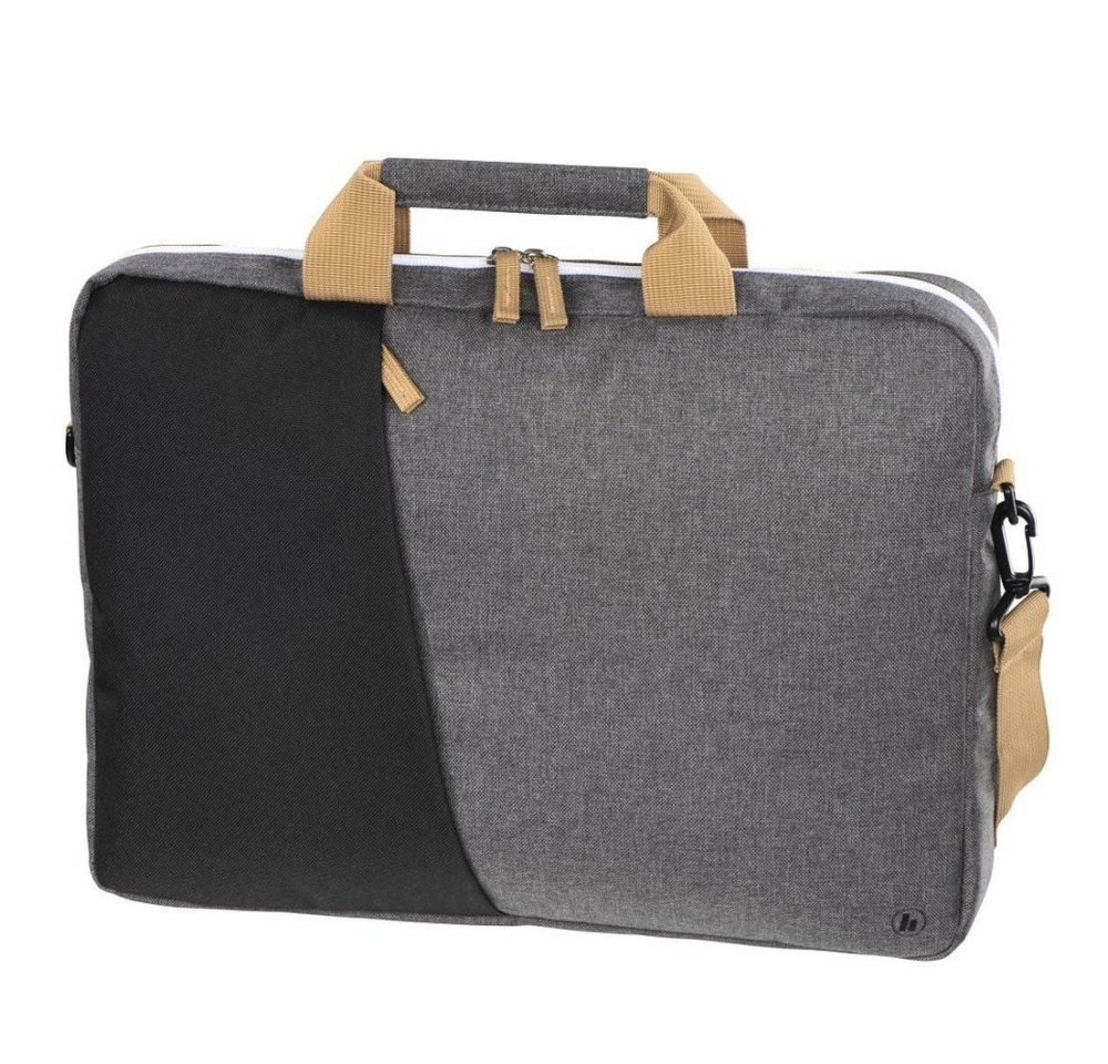 Hama Laptoptasche Laptop-Tasche "Florenz", bis 40 cm (15,6), Schwarz/Grau (00217116) von Hama