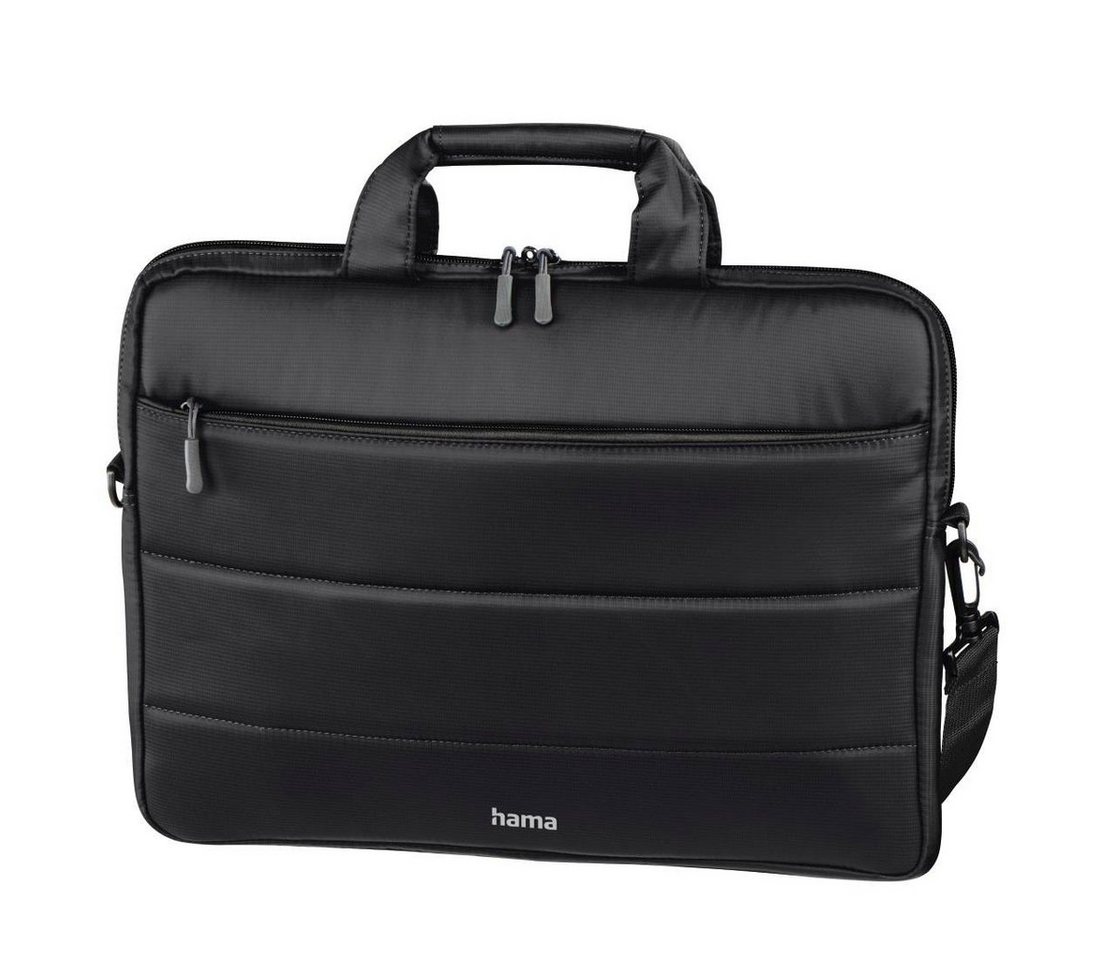 Hama Laptoptasche Notebook Tasche bis 34 cm (13,3 Zoll) aus Nylon, eleganter Look, Mit Tablet- und Dokumentenfach, Organizerstruktur und Trolleyband von Hama