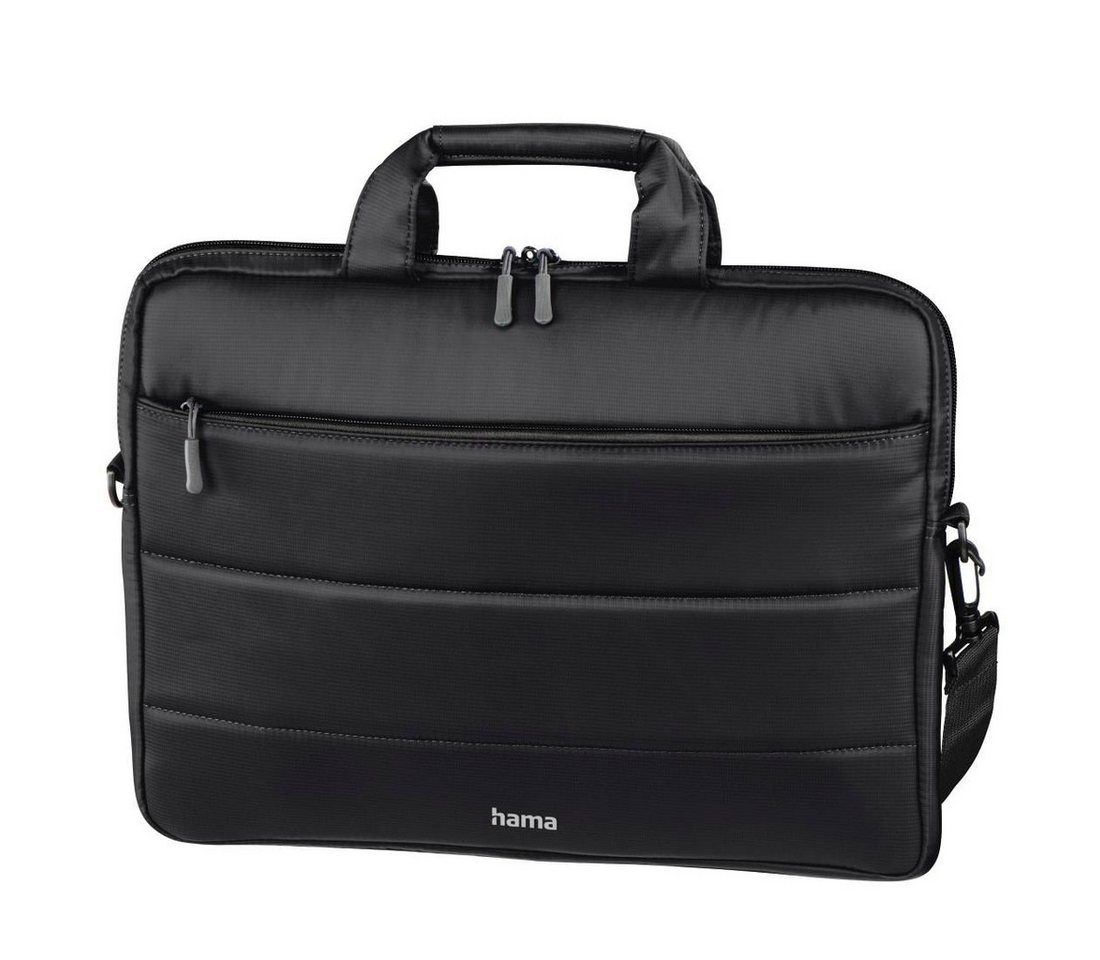 Hama Laptoptasche Notebook Tasche bis 40 cm (15,6 Zoll) aus Nylon, eleganter Look, Mit Tablet- und Dokumentenfach, Organizerstruktur und Trolleyband von Hama