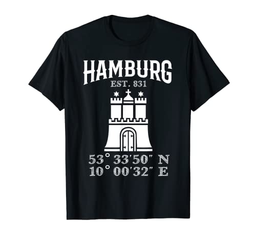 Hamburg City Deutschland T-Shirt für Herren, Damen und Jugendliche T-Shirt Hamburg City Deutschland T-Shirt für Herren, Damen und Jugendliche T-Shirt von Hamburg Germany