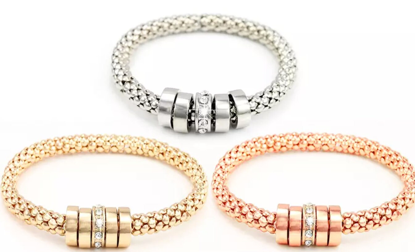 Armband Mit Swarovski®-Kristallen in Silber, Gold Oder Roségold , Inkl. Versand von Hamburg040Handmade