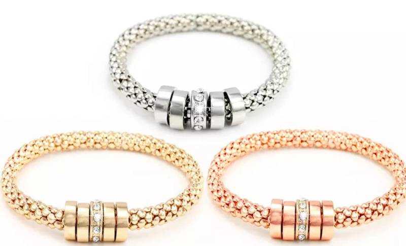 Armband Mit Swarovski®-Kristallen in Silber, Gold Oder Roségold , Inkl. Versand von Hamburg040Handmade