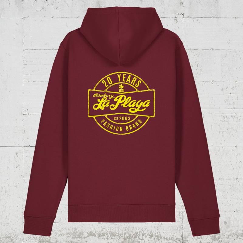 20 Years Hlp | Bio Hoodie Unisex - Organic. Recycelt. Vegan. Fairwear von HamburgLaPlaya