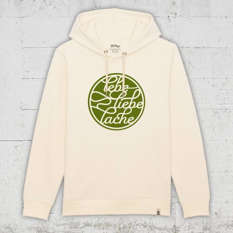 About Paper - Lebe, Liebe, Lache | Bio Hoodie Unisex Hlp Artists Organic. Recycelt. Vegan. Fairwear About Paper - Lebe, Liebe, Lache | Bio Hoodie Unisex Hlp Artists Organic. Recycelt. Vegan. Fairwear von HamburgLaPlaya